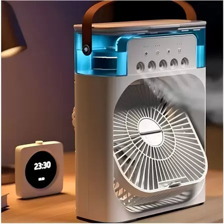 Mini Ventilador Umidificador e Climatizador Air Freeze